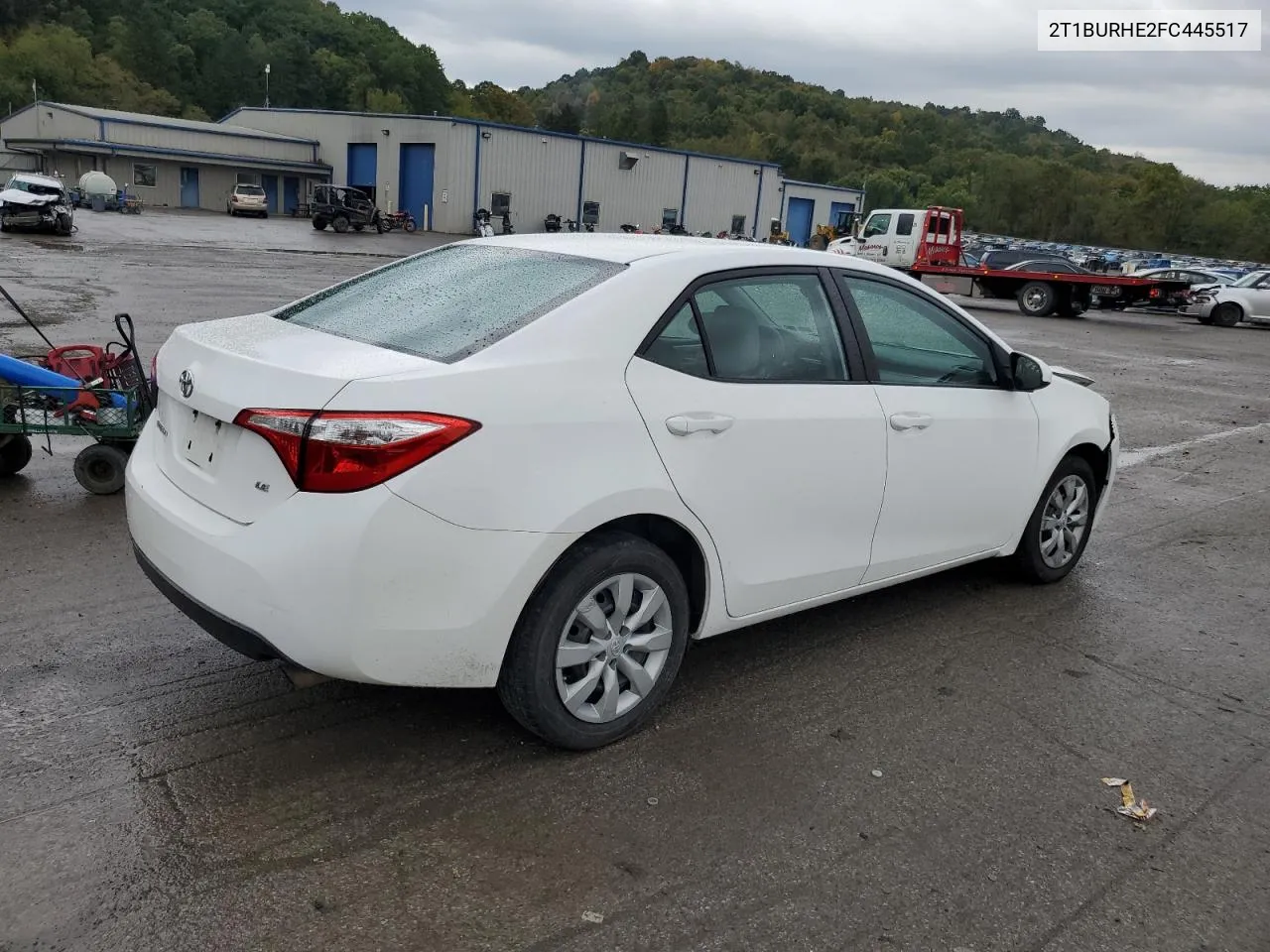 2015 Toyota Corolla L VIN: 2T1BURHE2FC445517 Lot: 72801444