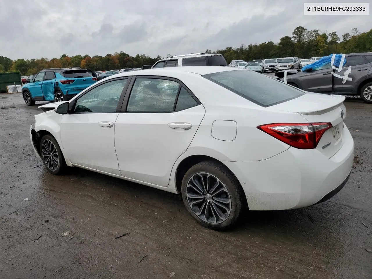 2015 Toyota Corolla L VIN: 2T1BURHE9FC293333 Lot: 72914544