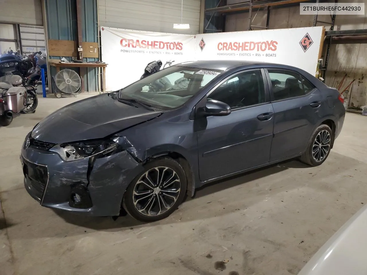 2015 Toyota Corolla L VIN: 2T1BURHE6FC442930 Lot: 72928494