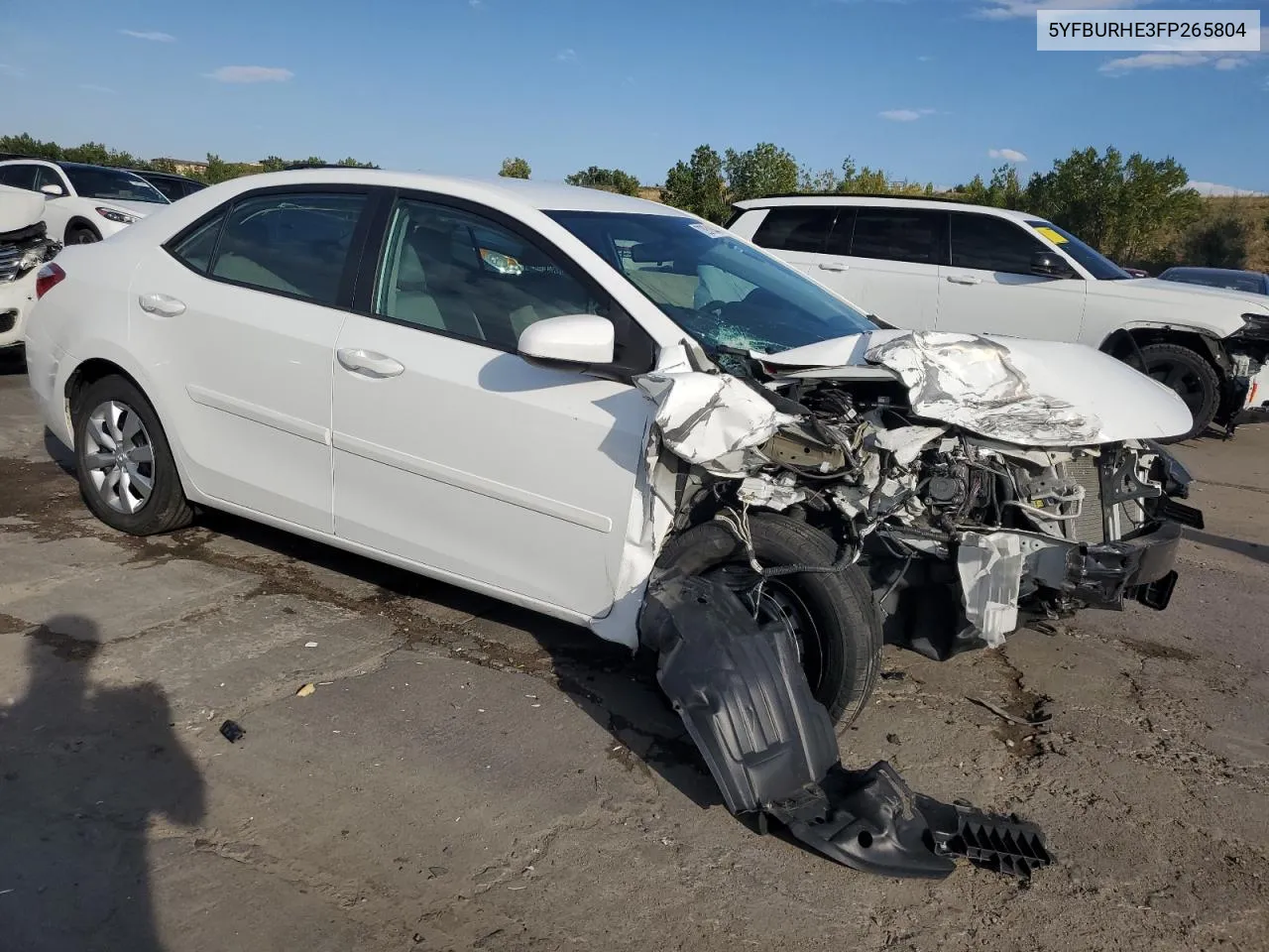 5YFBURHE3FP265804 2015 Toyota Corolla L