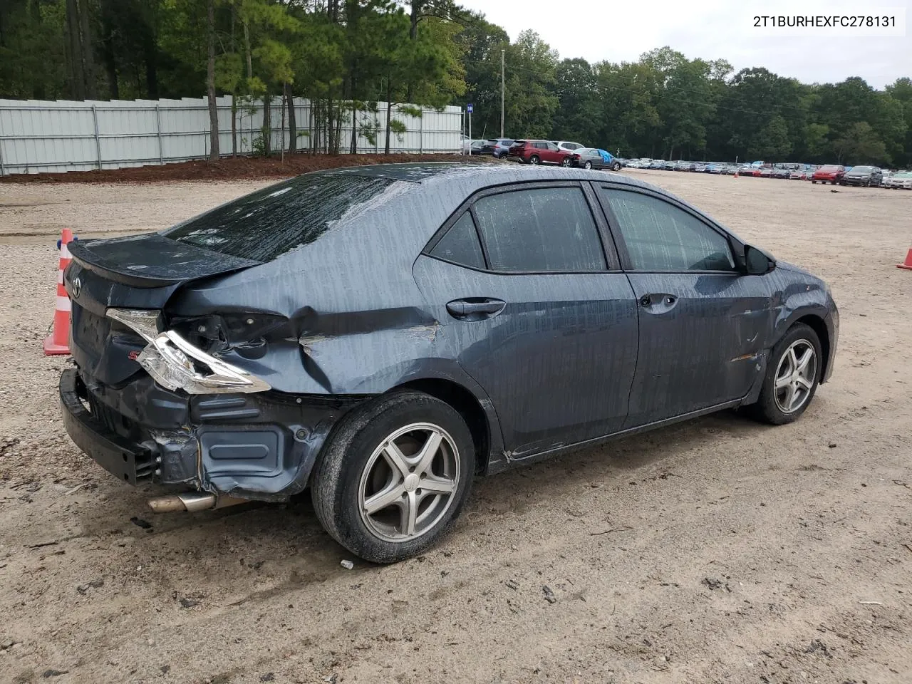 2015 Toyota Corolla L VIN: 2T1BURHEXFC278131 Lot: 73079654