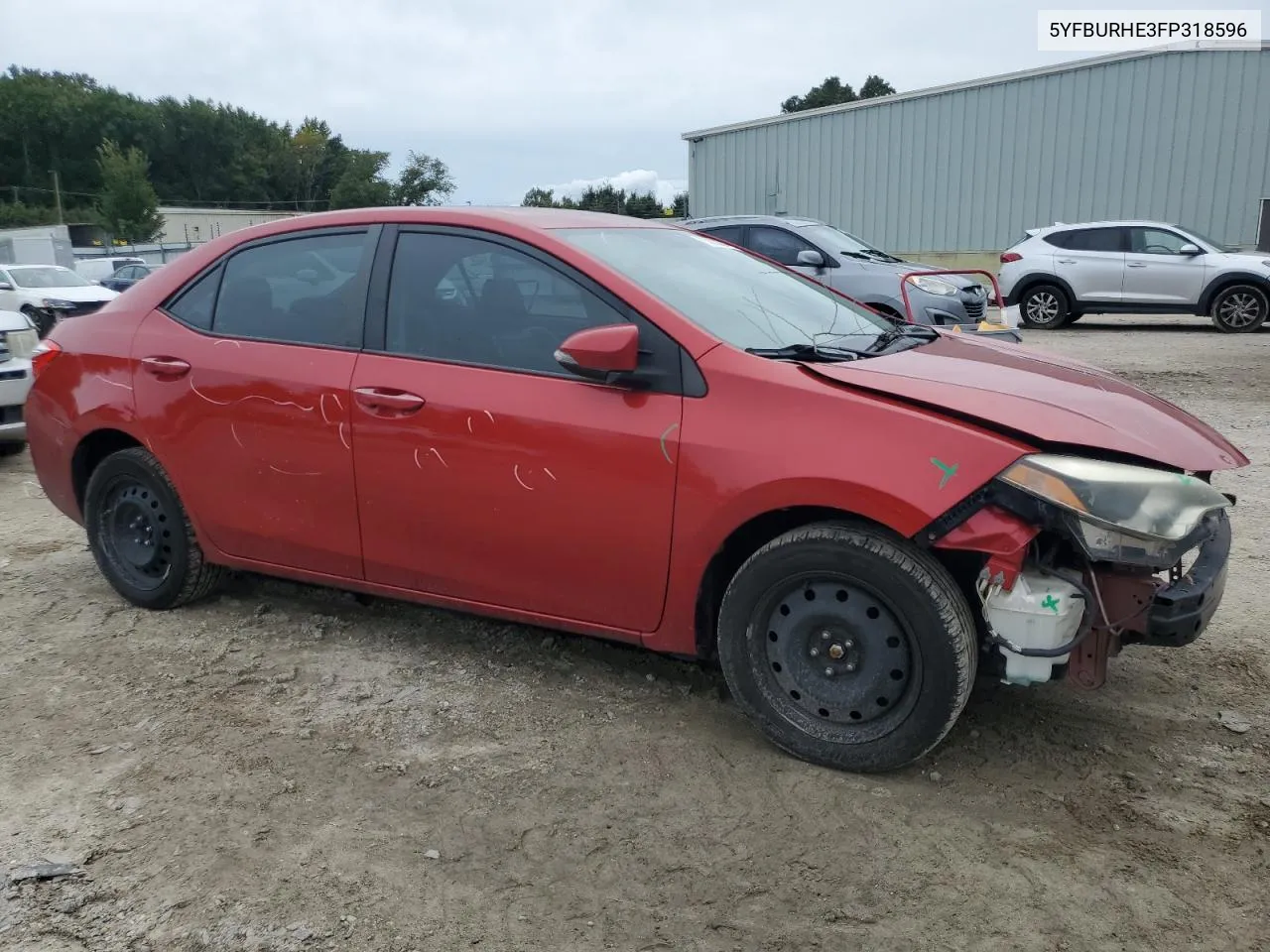 5YFBURHE3FP318596 2015 Toyota Corolla L