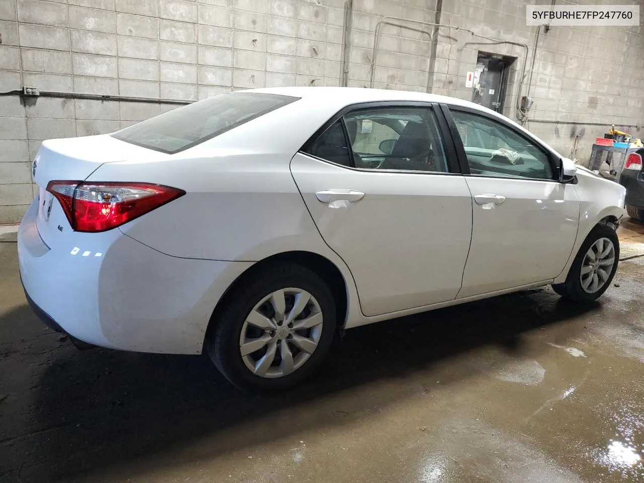 2015 Toyota Corolla L VIN: 5YFBURHE7FP247760 Lot: 73114504