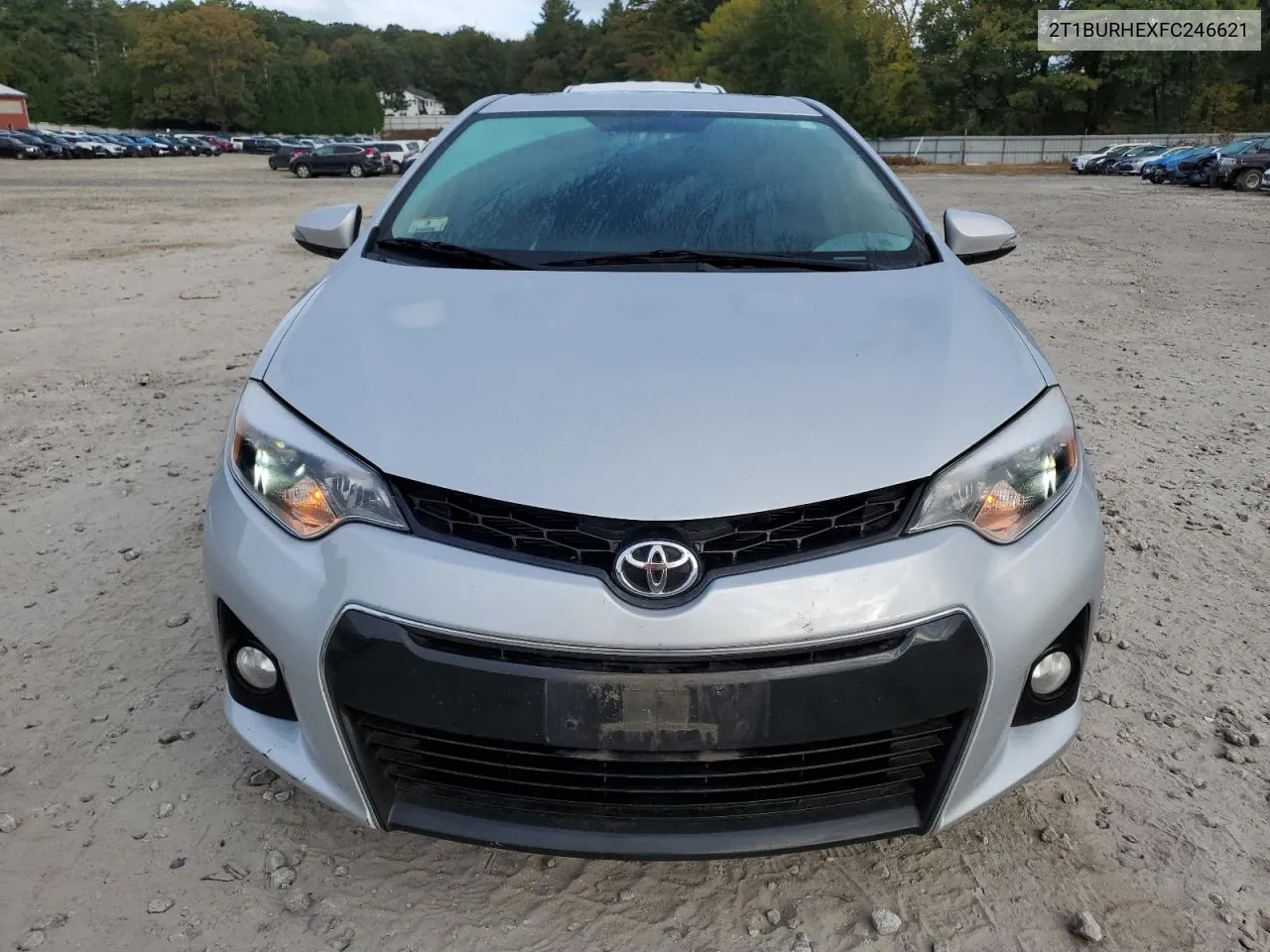 2015 Toyota Corolla L VIN: 2T1BURHEXFC246621 Lot: 73158844