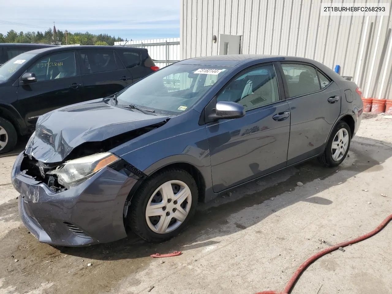 2015 Toyota Corolla L VIN: 2T1BURHE8FC268293 Lot: 73160144