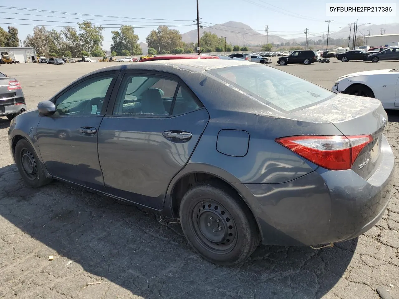 5YFBURHE2FP217386 2015 Toyota Corolla L