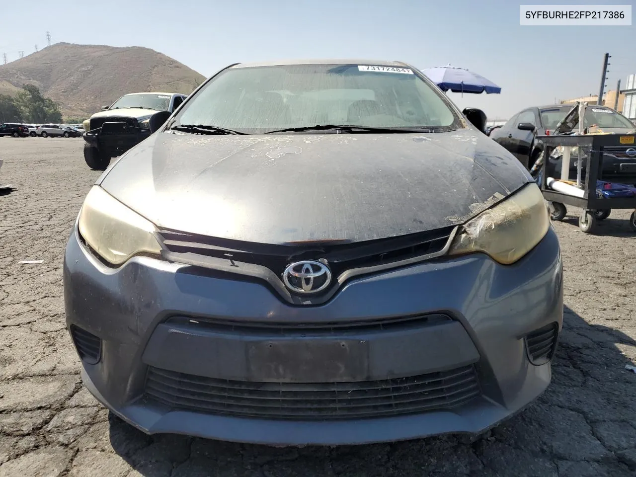 5YFBURHE2FP217386 2015 Toyota Corolla L