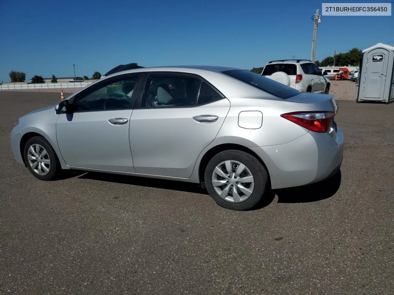 2015 Toyota Corolla L VIN: 2T1BURHE0FC356450 Lot: 73175354