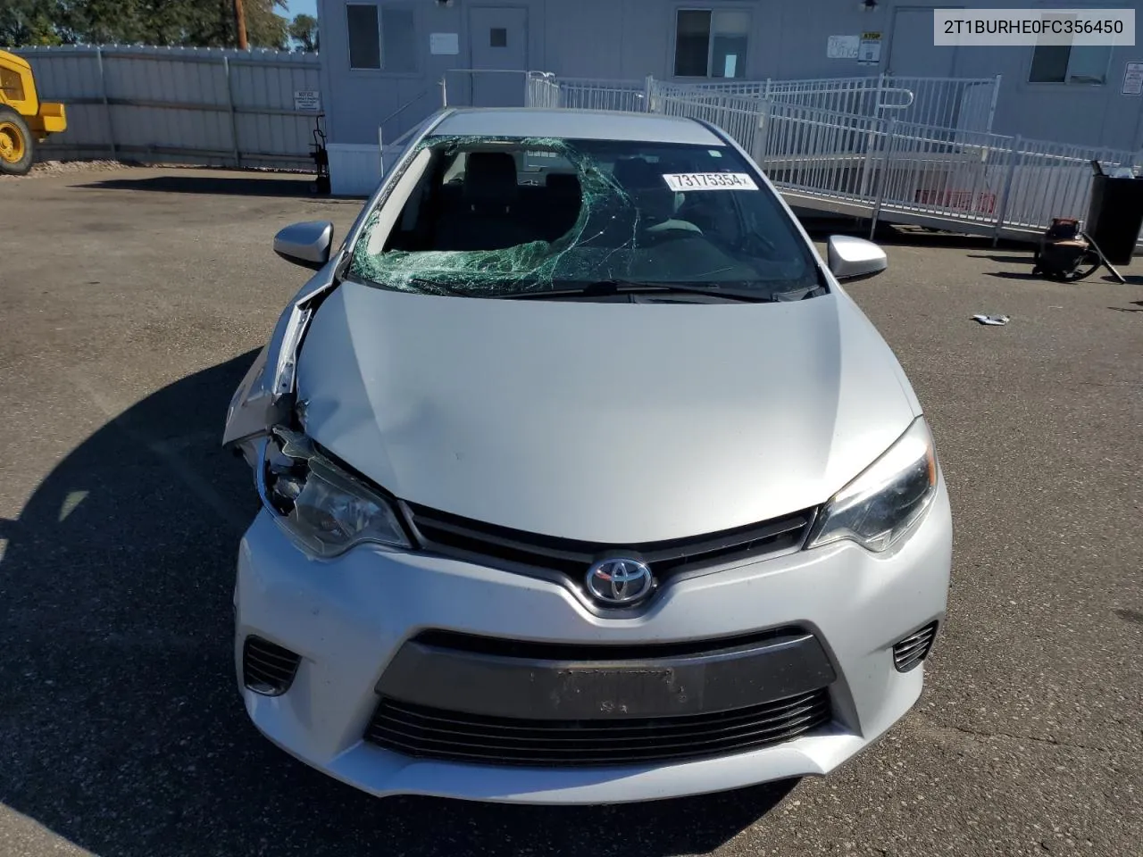 2T1BURHE0FC356450 2015 Toyota Corolla L