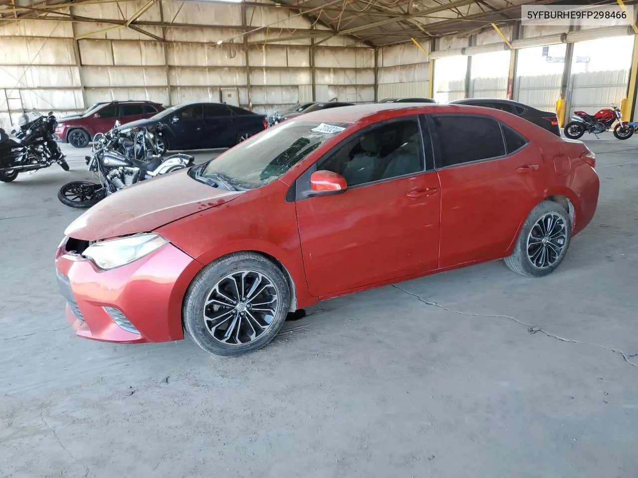 2015 Toyota Corolla L VIN: 5YFBURHE9FP298466 Lot: 73183244