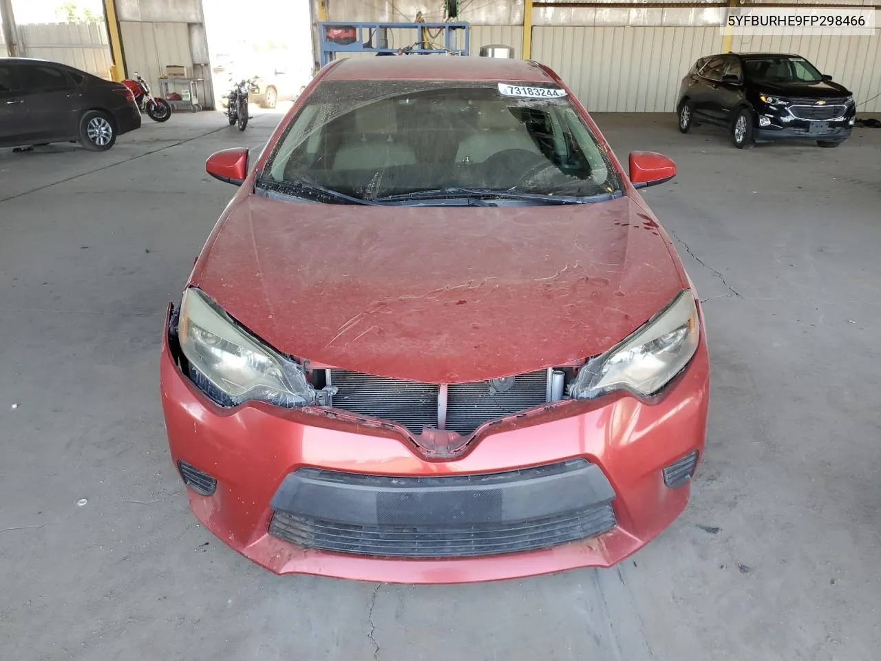 2015 Toyota Corolla L VIN: 5YFBURHE9FP298466 Lot: 73183244