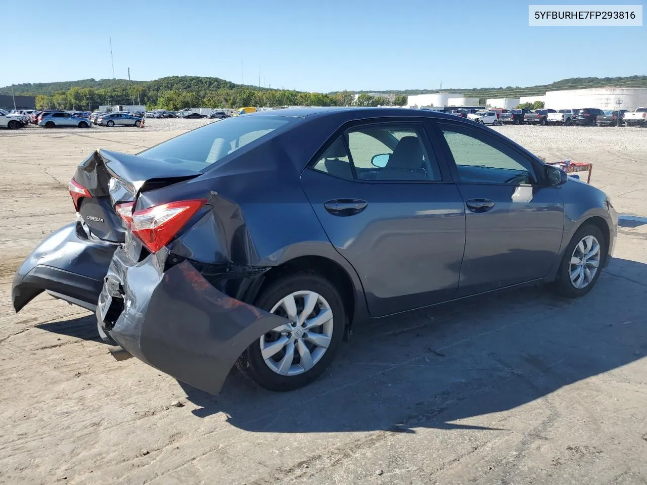 2015 Toyota Corolla L VIN: 5YFBURHE7FP293816 Lot: 73232784