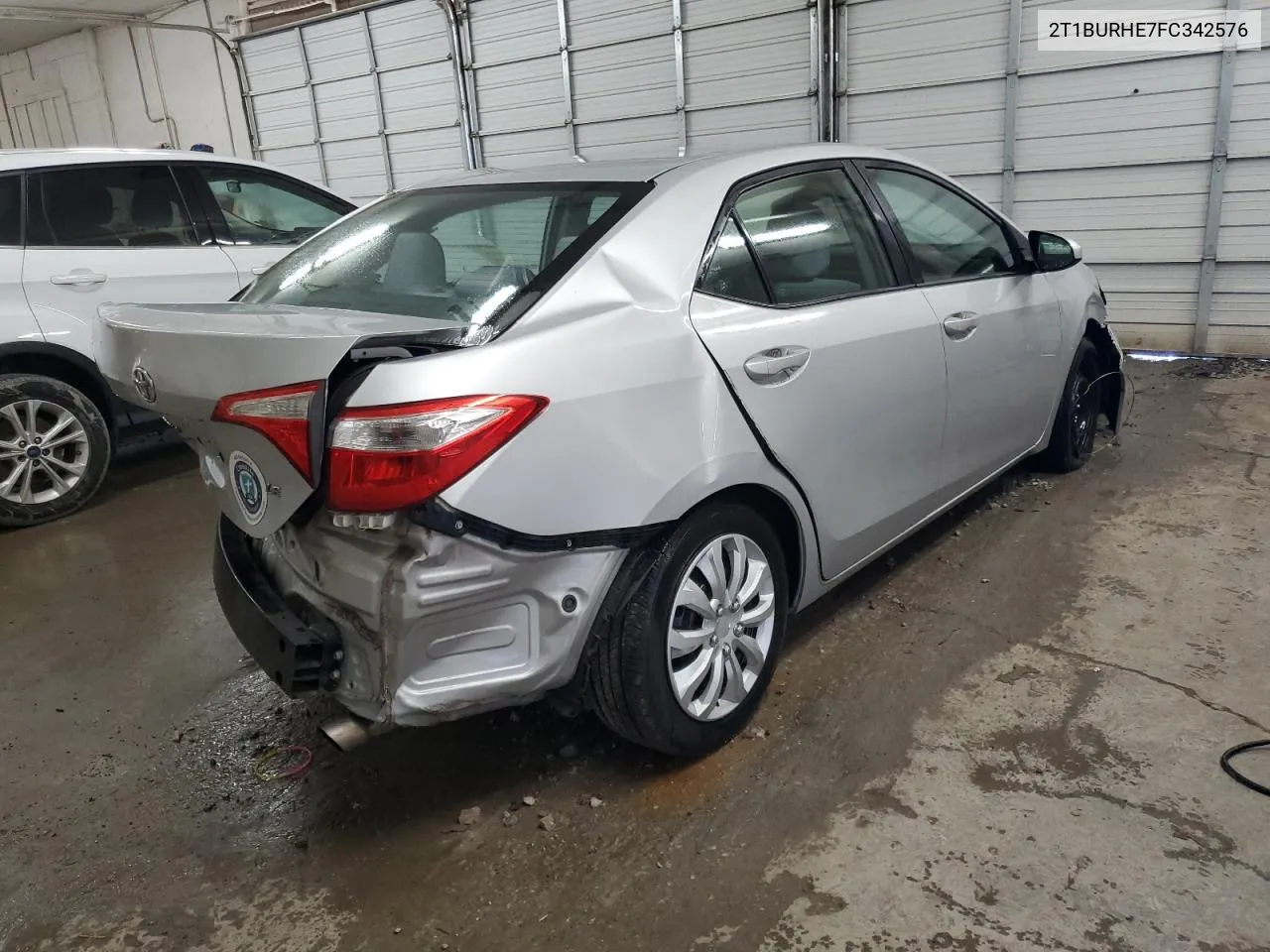 2015 Toyota Corolla L VIN: 2T1BURHE7FC342576 Lot: 73303764