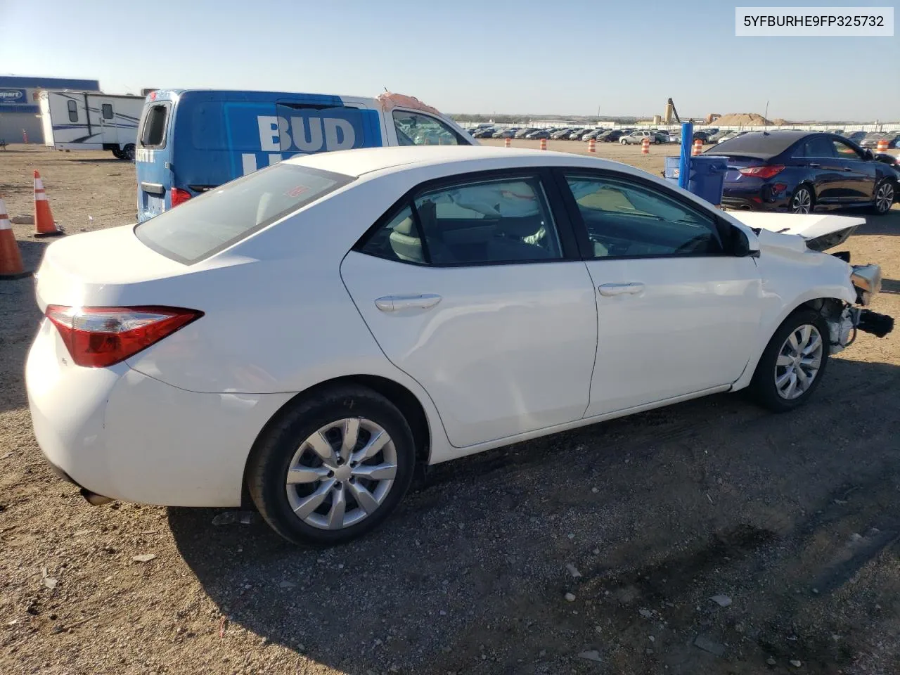 2015 Toyota Corolla L VIN: 5YFBURHE9FP325732 Lot: 73344834