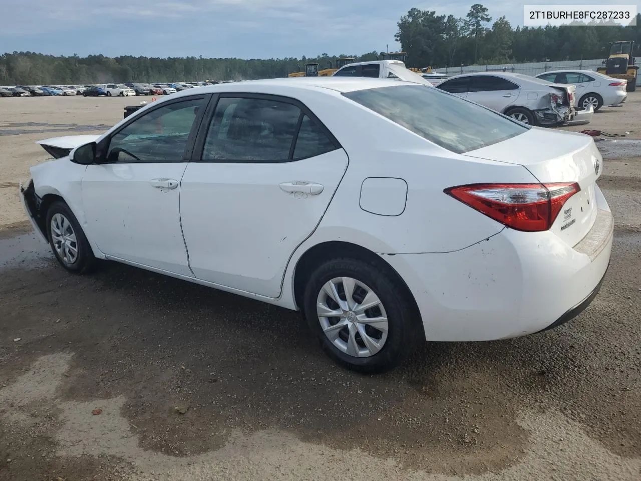 2015 Toyota Corolla L VIN: 2T1BURHE8FC287233 Lot: 73351314