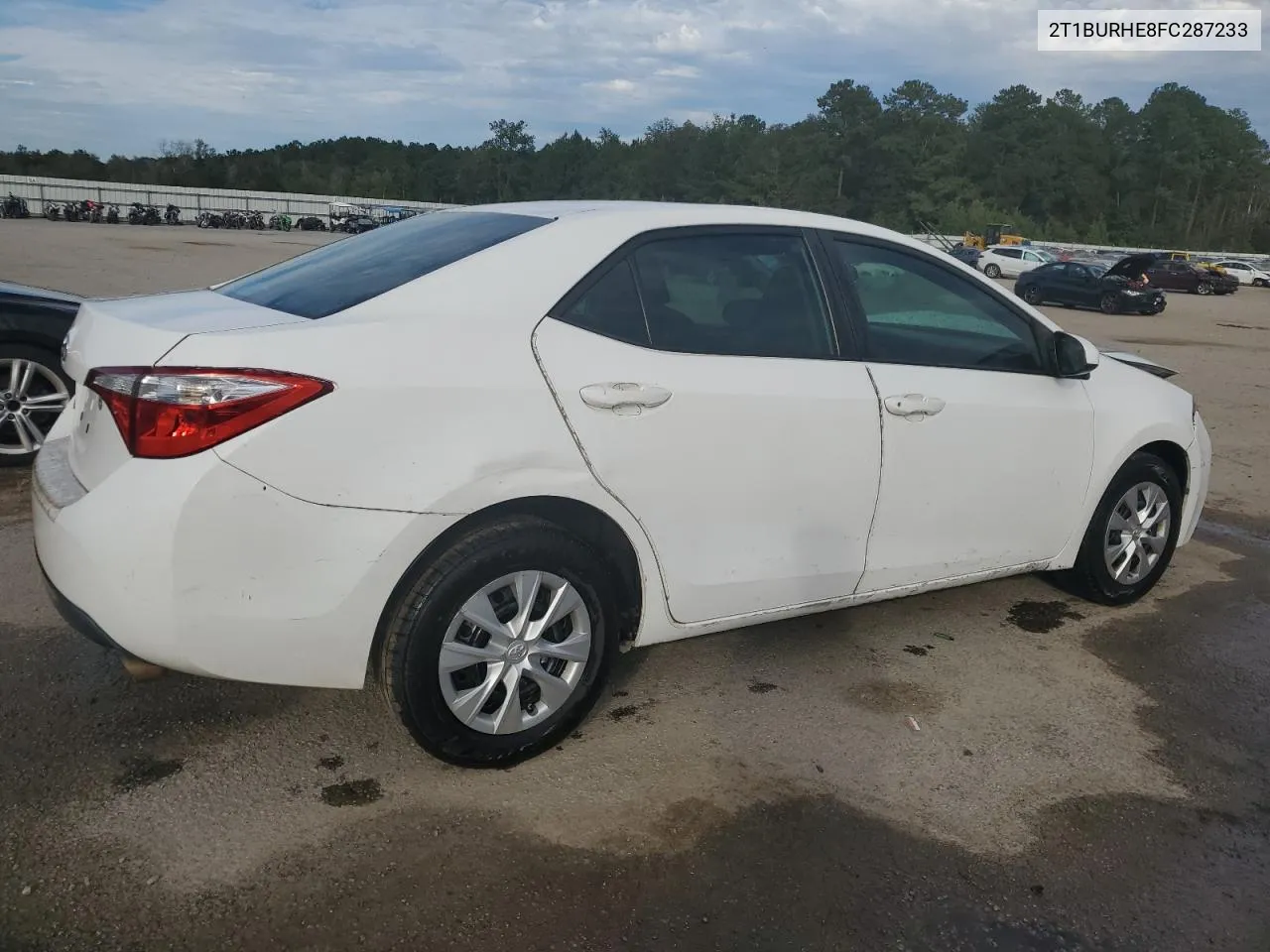 2015 Toyota Corolla L VIN: 2T1BURHE8FC287233 Lot: 73351314