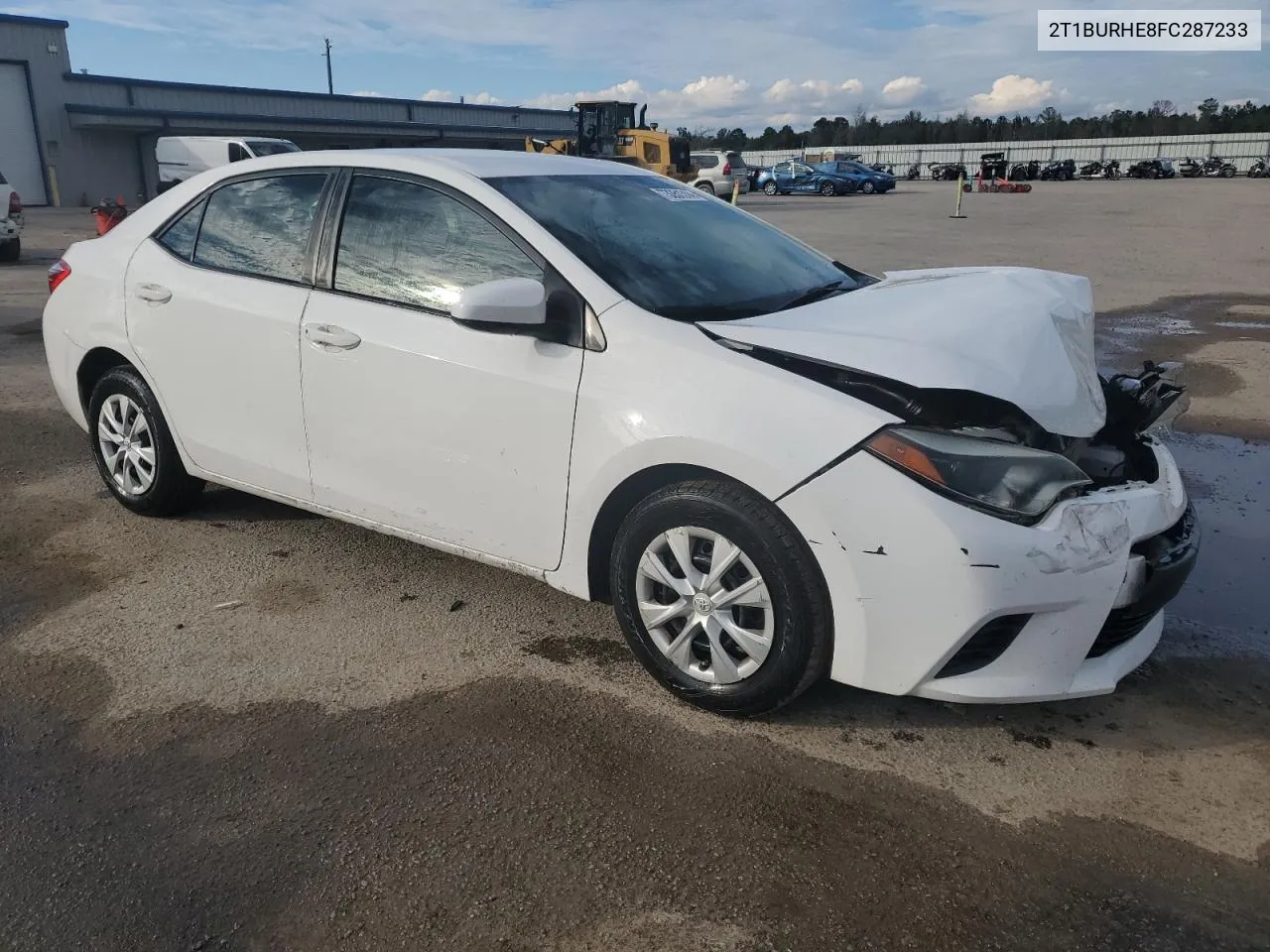 2015 Toyota Corolla L VIN: 2T1BURHE8FC287233 Lot: 73351314