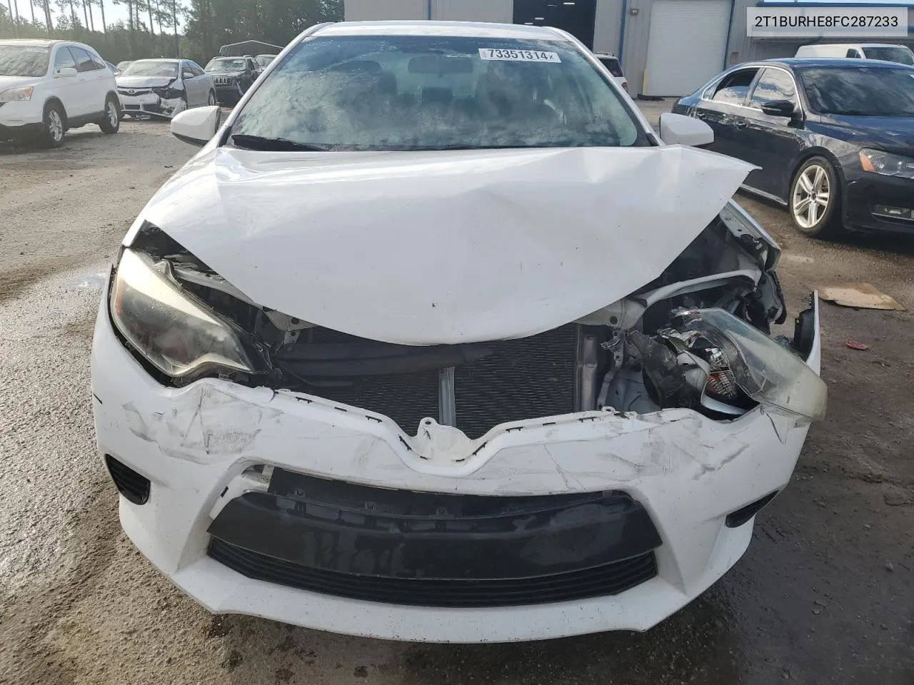 2T1BURHE8FC287233 2015 Toyota Corolla L