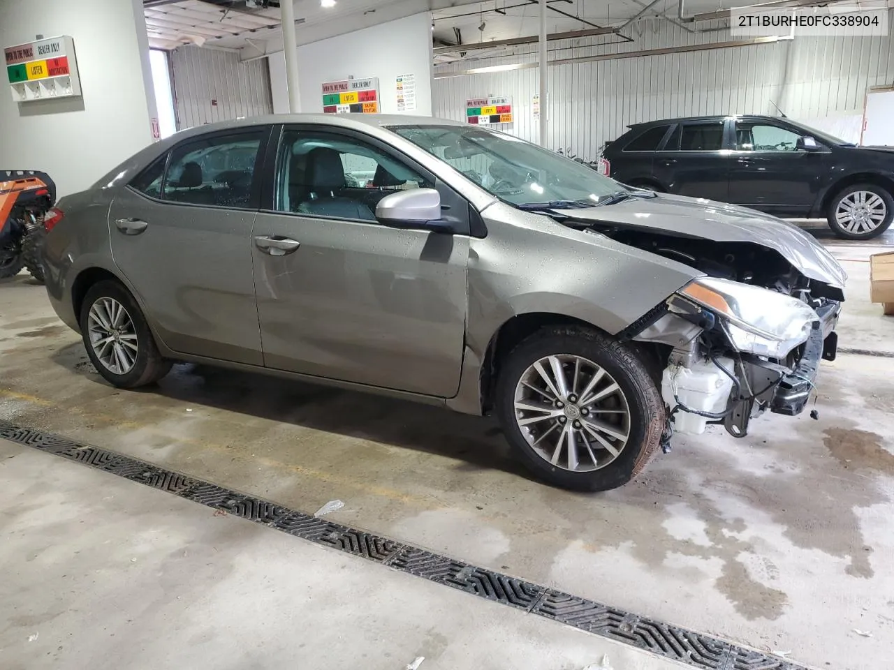 2015 Toyota Corolla L VIN: 2T1BURHE0FC338904 Lot: 73413174