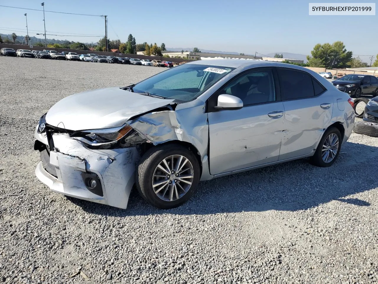 2015 Toyota Corolla L VIN: 5YFBURHEXFP201999 Lot: 73438024