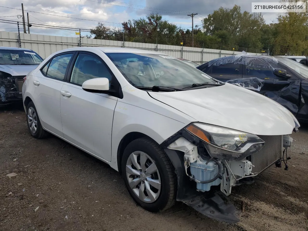 2015 Toyota Corolla L VIN: 2T1BURHE6FC425156 Lot: 73454554