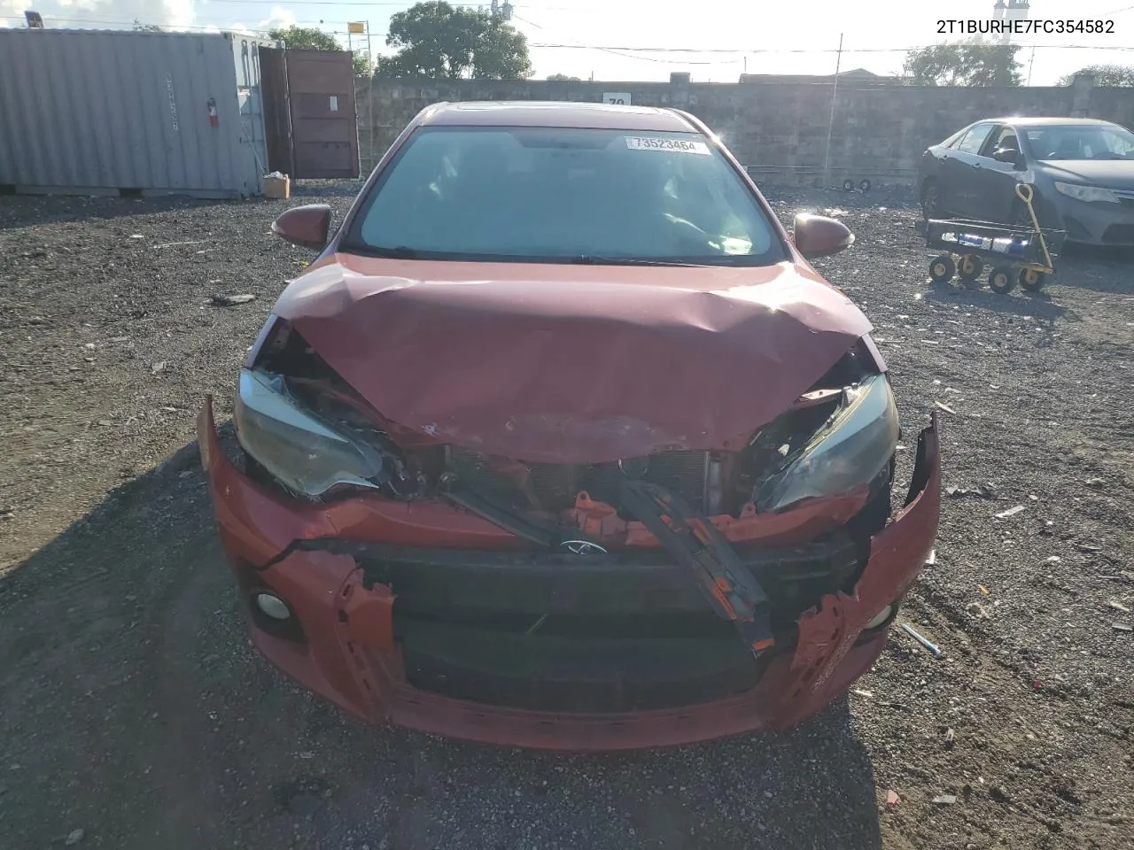 2T1BURHE7FC354582 2015 Toyota Corolla L