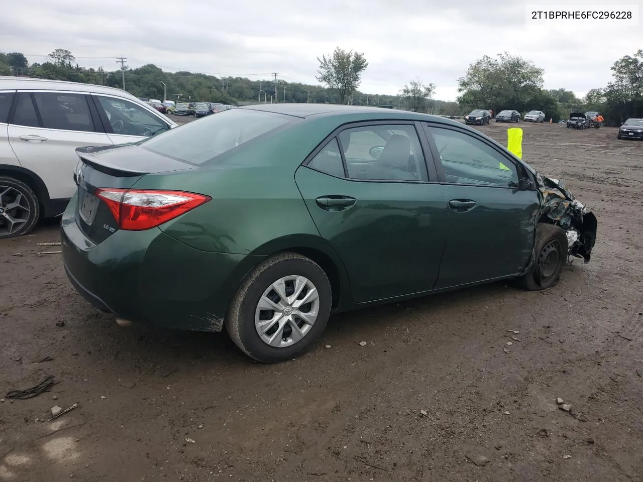 2015 Toyota Corolla Eco VIN: 2T1BPRHE6FC296228 Lot: 73527474