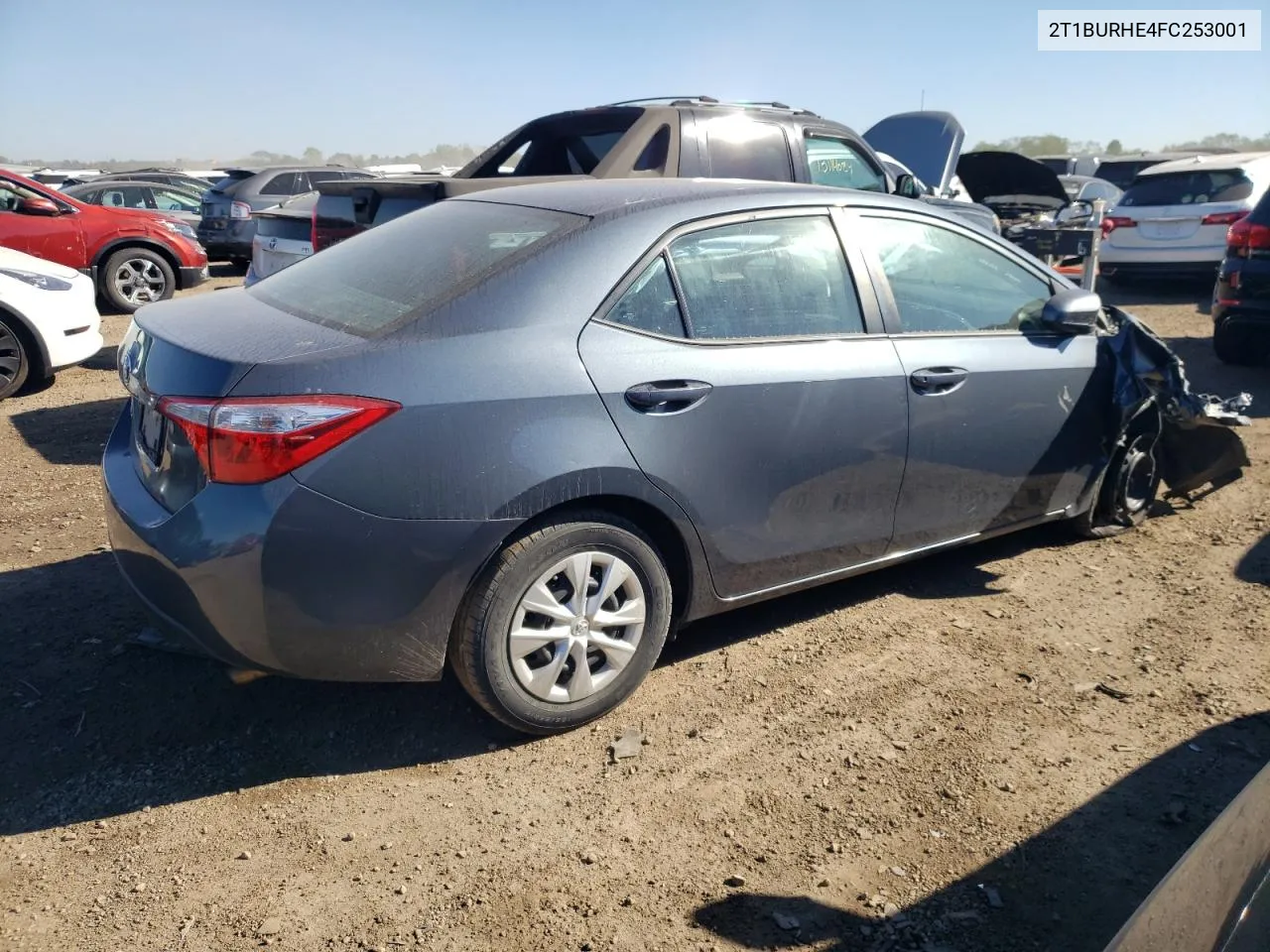 2015 Toyota Corolla L VIN: 2T1BURHE4FC253001 Lot: 73565974