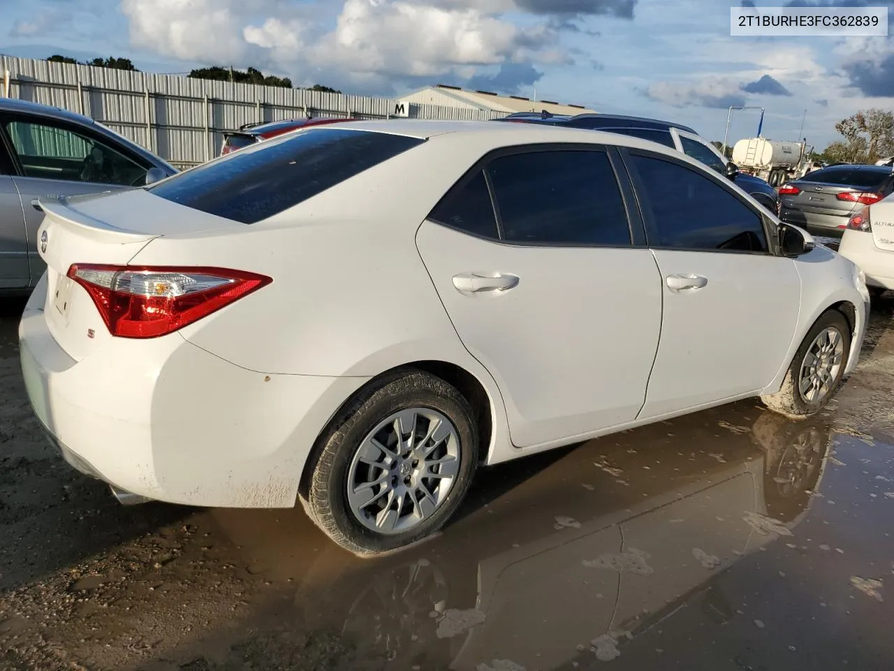 2T1BURHE3FC362839 2015 Toyota Corolla L