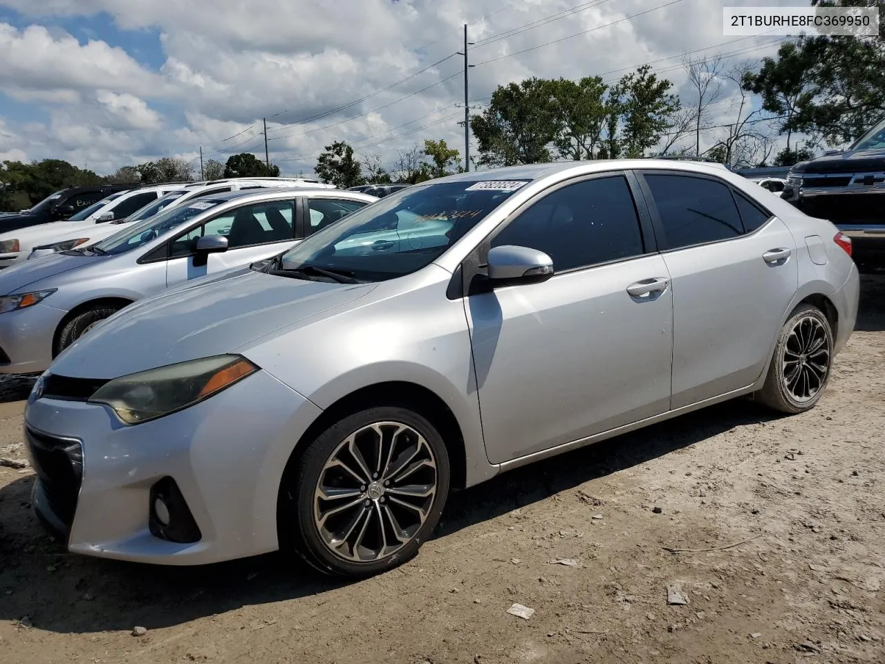 2T1BURHE8FC369950 2015 Toyota Corolla L