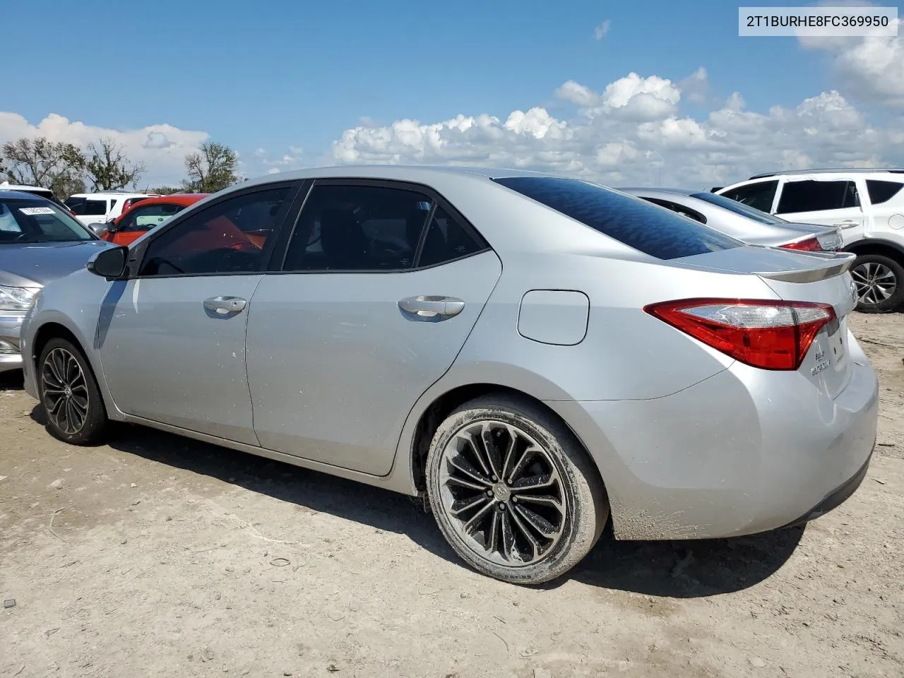 2015 Toyota Corolla L VIN: 2T1BURHE8FC369950 Lot: 73820324