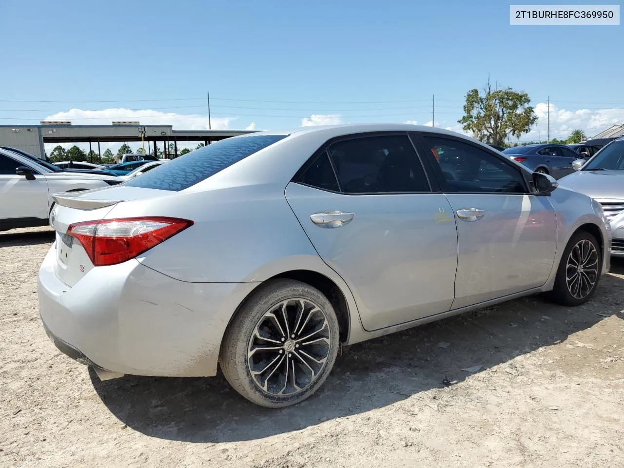 2015 Toyota Corolla L VIN: 2T1BURHE8FC369950 Lot: 73820324