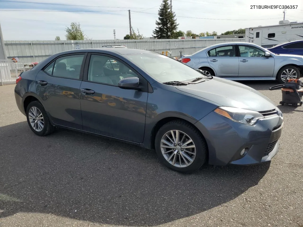 2015 Toyota Corolla L VIN: 2T1BURHE9FC336357 Lot: 73831094