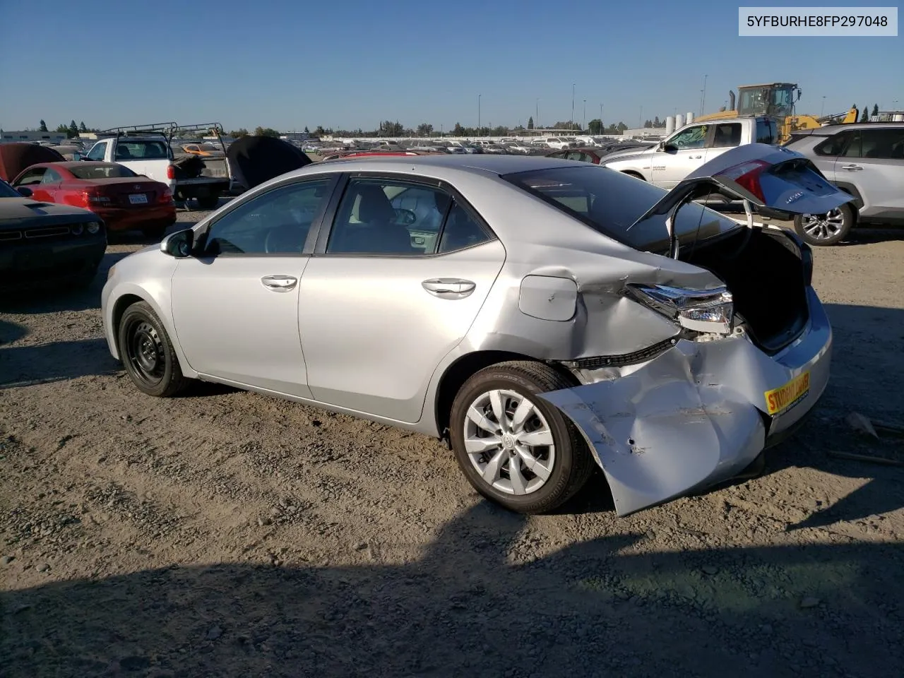 2015 Toyota Corolla L VIN: 5YFBURHE8FP297048 Lot: 73978214