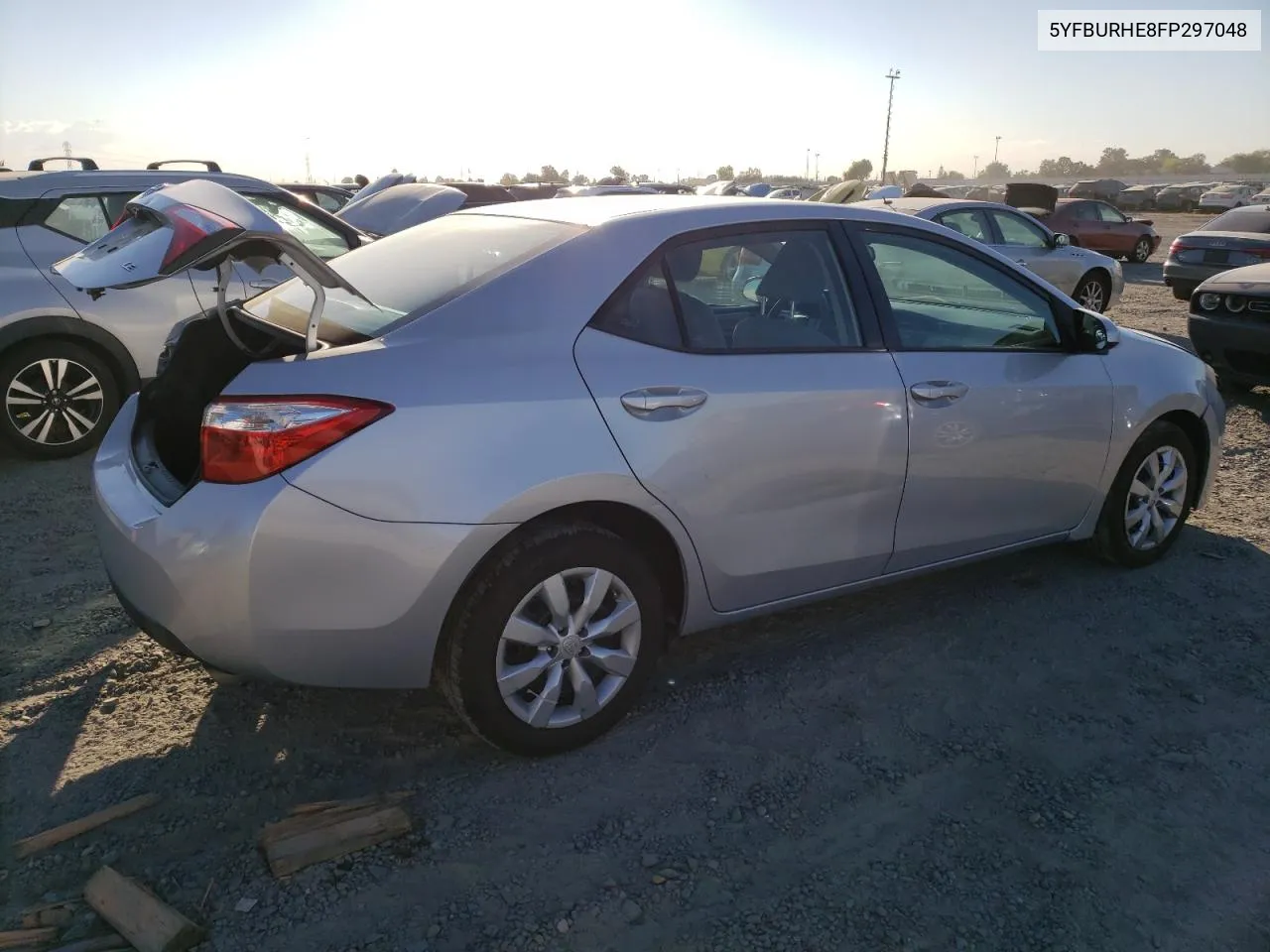 2015 Toyota Corolla L VIN: 5YFBURHE8FP297048 Lot: 73978214