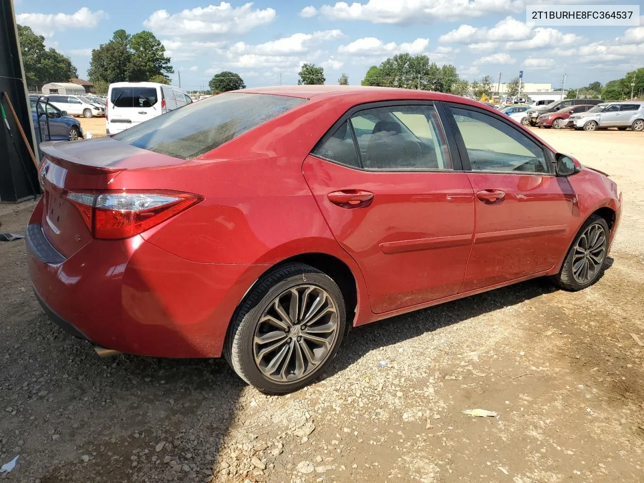 2015 Toyota Corolla L VIN: 2T1BURHE8FC364537 Lot: 74083714