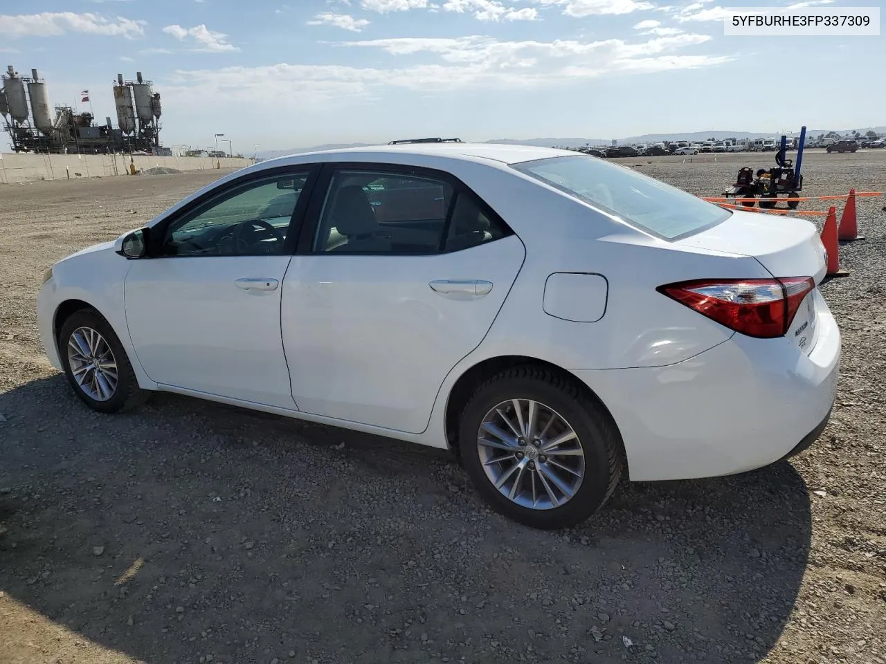 2015 Toyota Corolla L VIN: 5YFBURHE3FP337309 Lot: 74147034