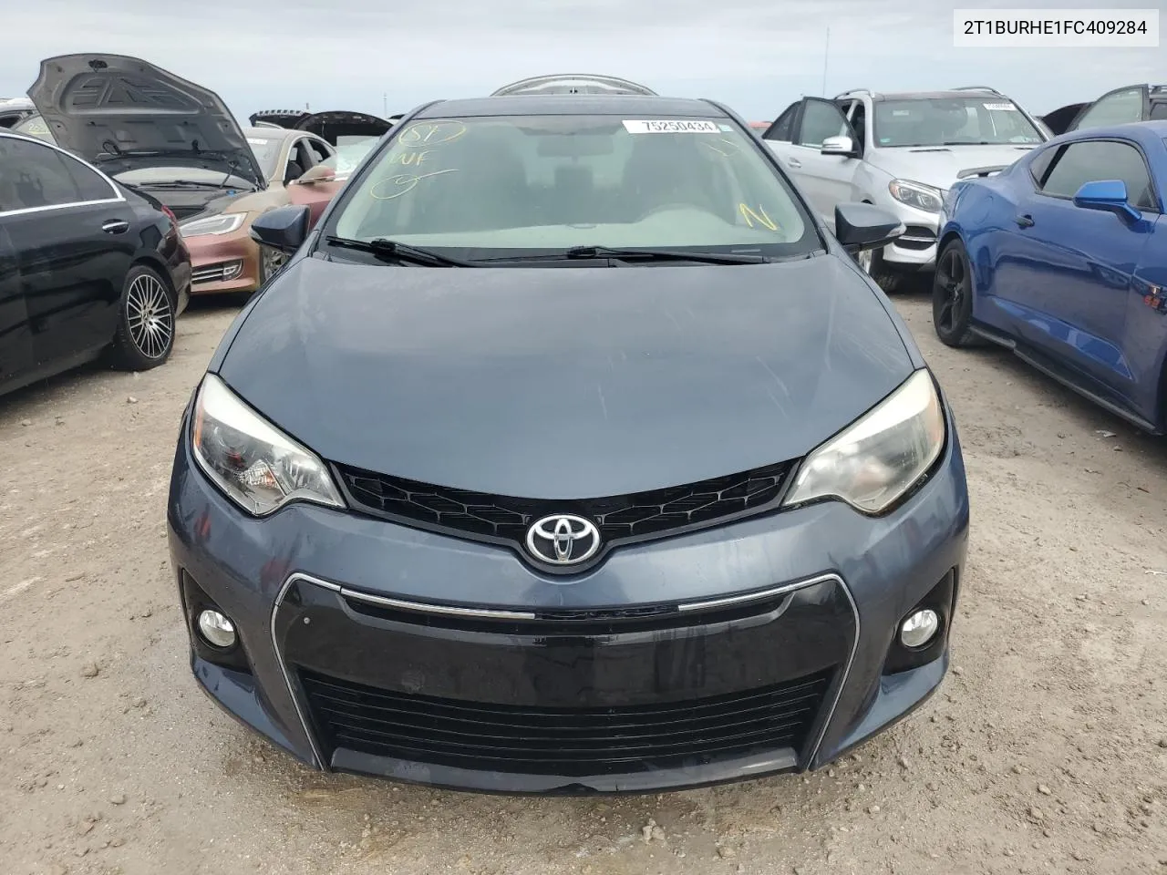 2015 Toyota Corolla L VIN: 2T1BURHE1FC409284 Lot: 75250434