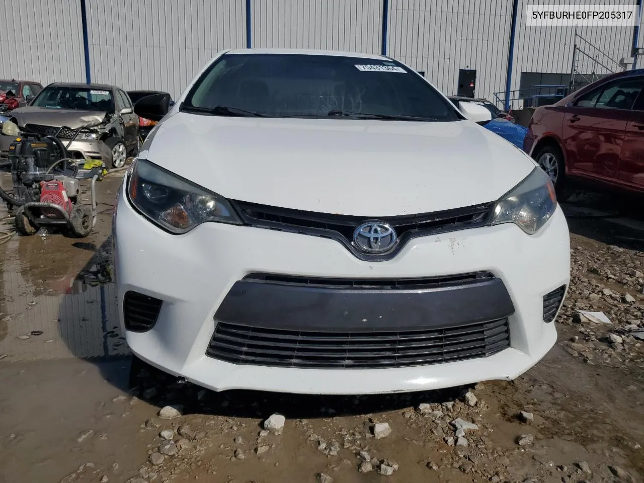 2015 Toyota Corolla L VIN: 5YFBURHE0FP205317 Lot: 75431364