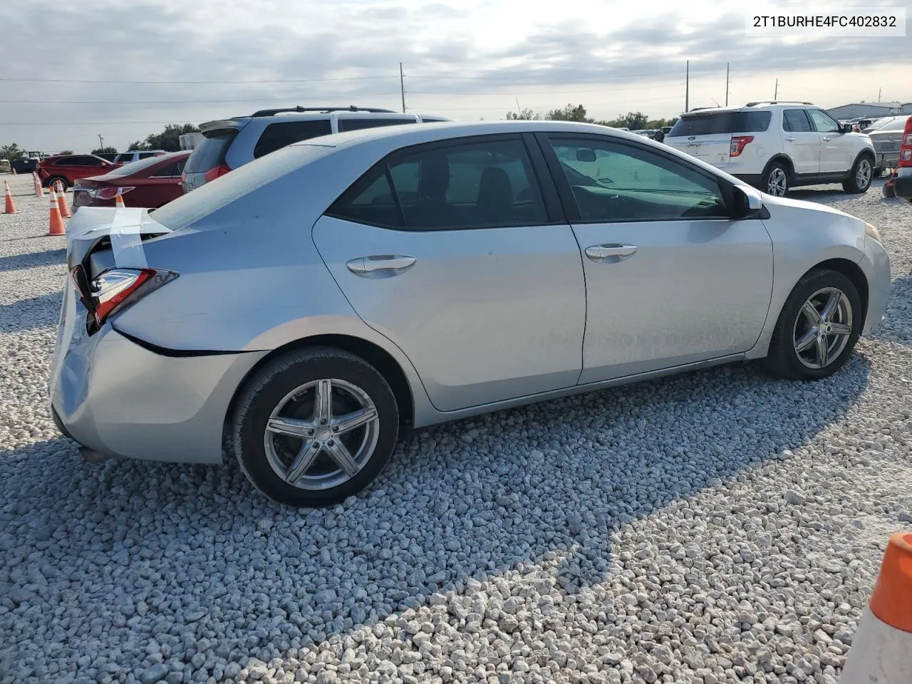 2015 Toyota Corolla L VIN: 2T1BURHE4FC402832 Lot: 75714304