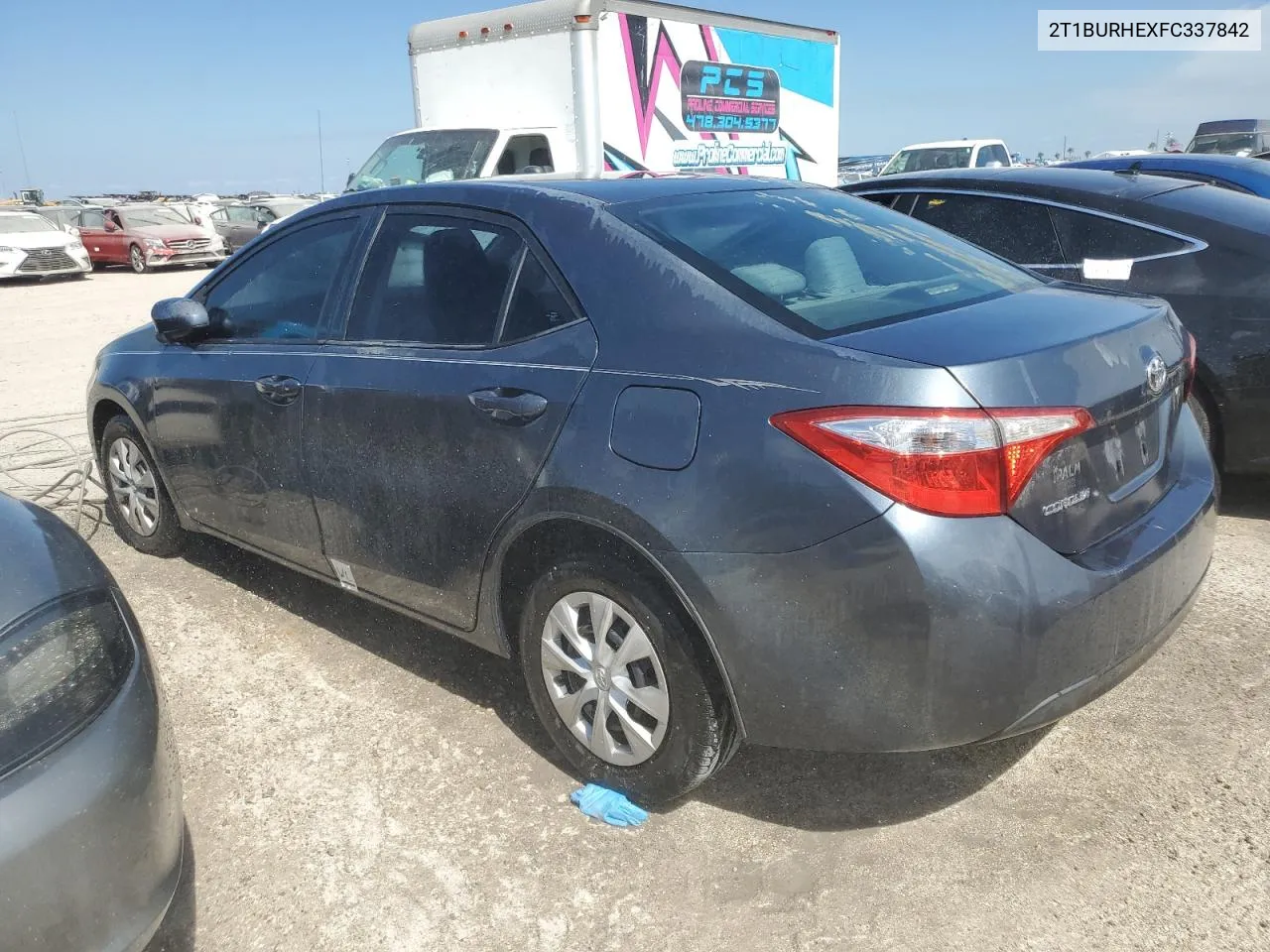 2015 Toyota Corolla L VIN: 2T1BURHEXFC337842 Lot: 75734794