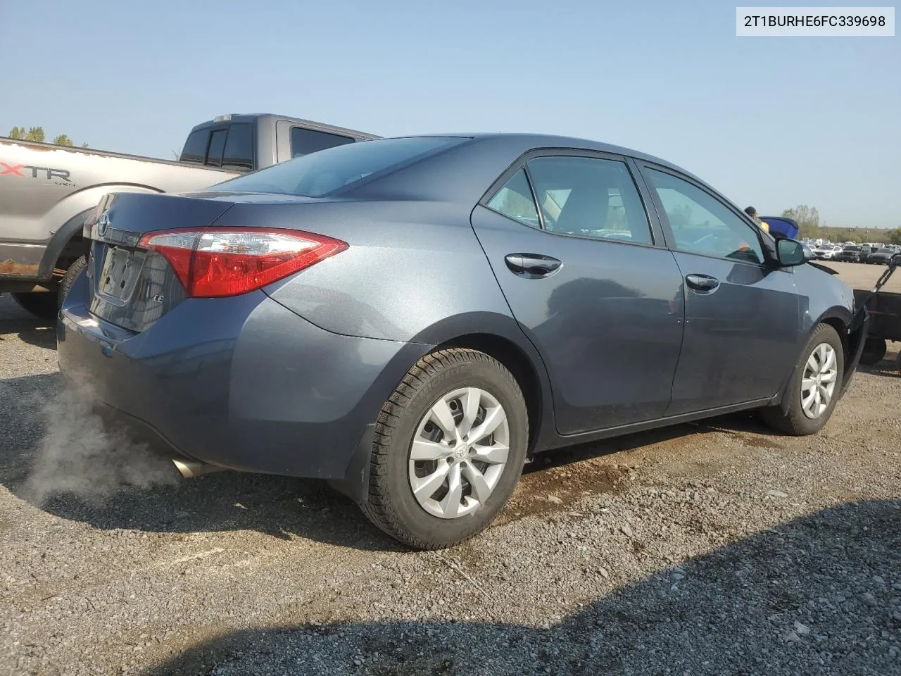 2015 Toyota Corolla L VIN: 2T1BURHE6FC339698 Lot: 75769714