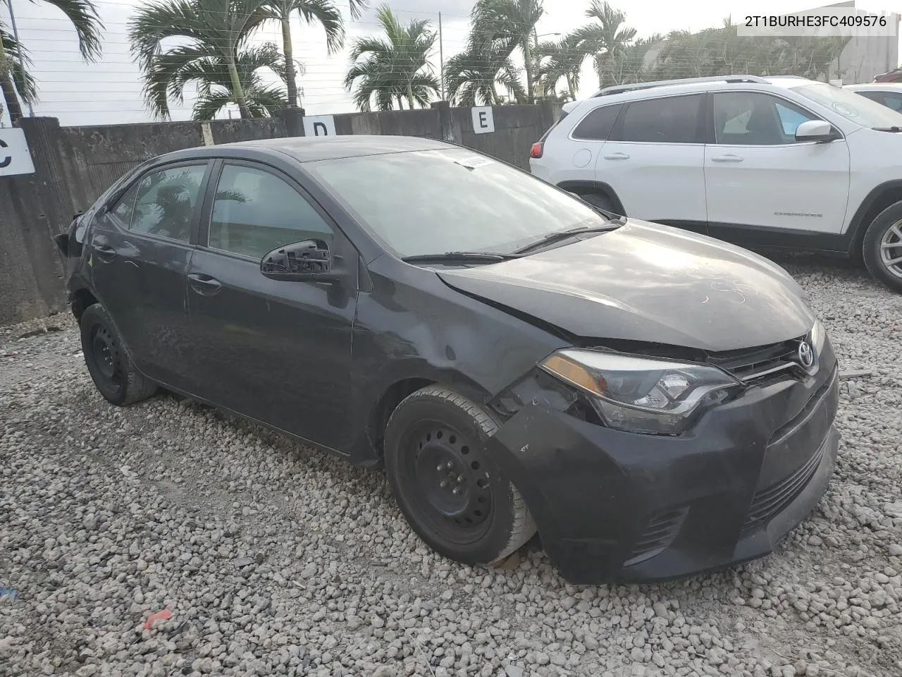 2015 Toyota Corolla L VIN: 2T1BURHE3FC409576 Lot: 75870794