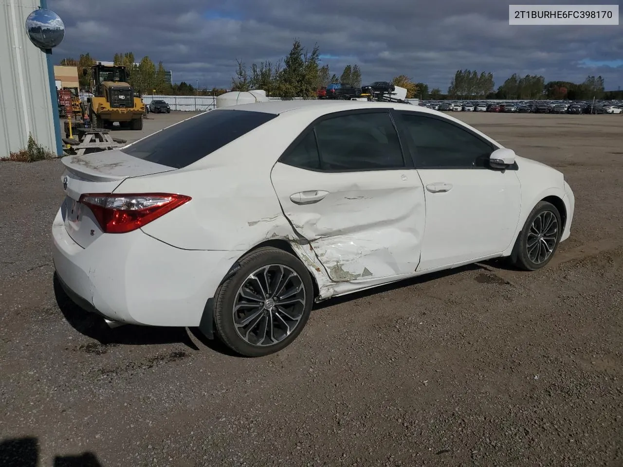 2015 Toyota Corolla L VIN: 2T1BURHE6FC398170 Lot: 75963244