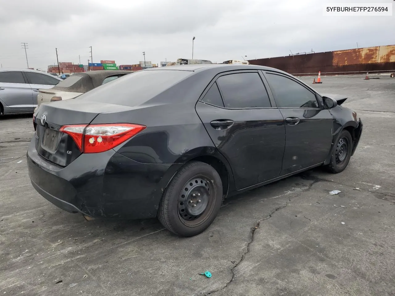 2015 Toyota Corolla L VIN: 5YFBURHE7FP276594 Lot: 76001874