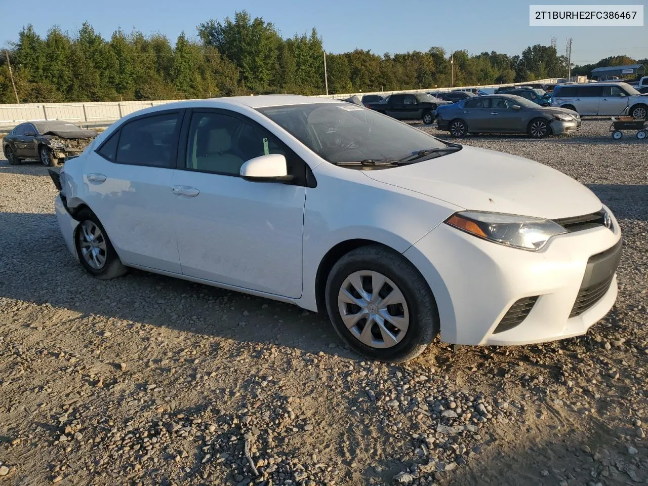 2T1BURHE2FC386467 2015 Toyota Corolla L