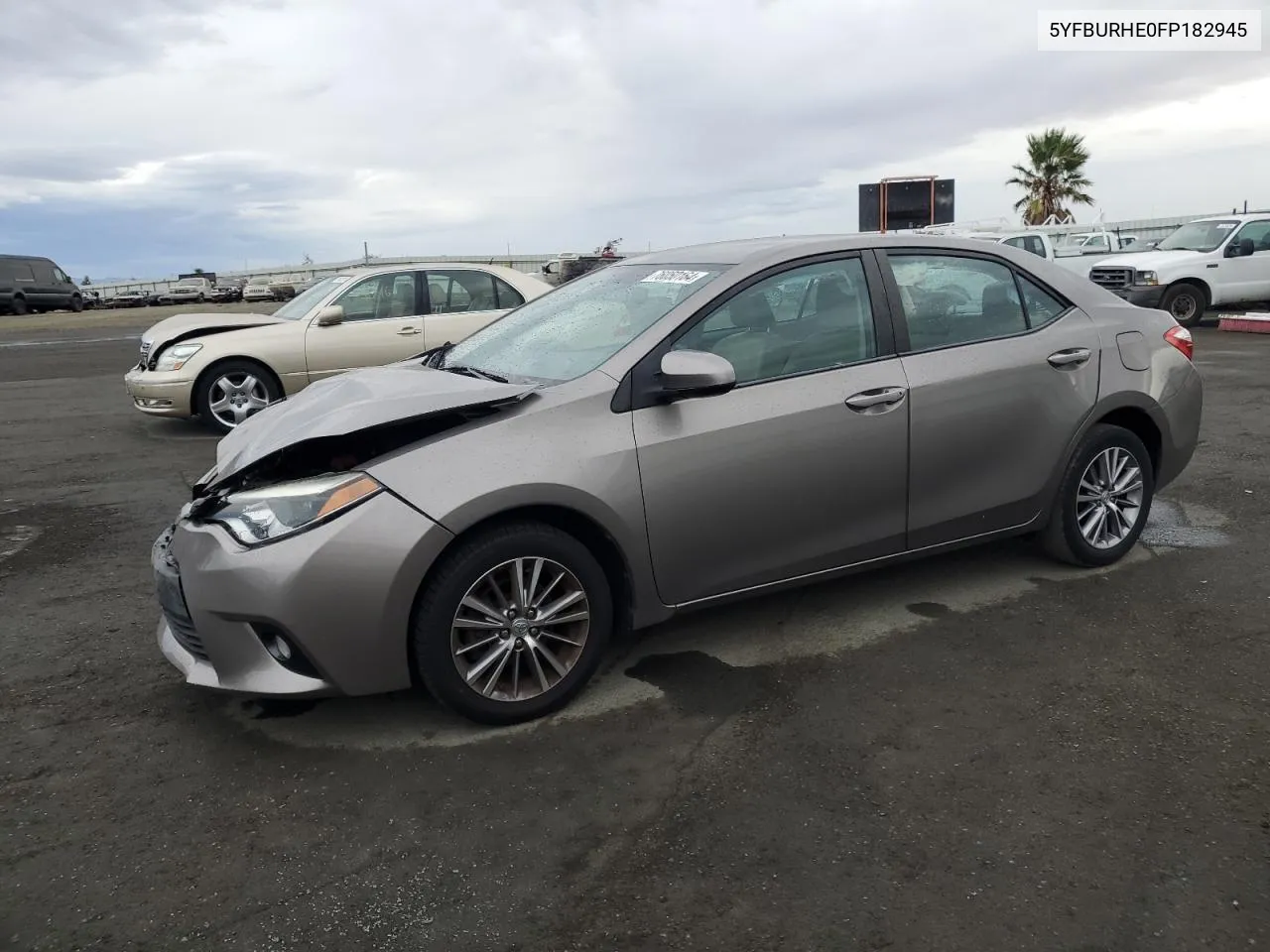 2015 Toyota Corolla L VIN: 5YFBURHE0FP182945 Lot: 76050164