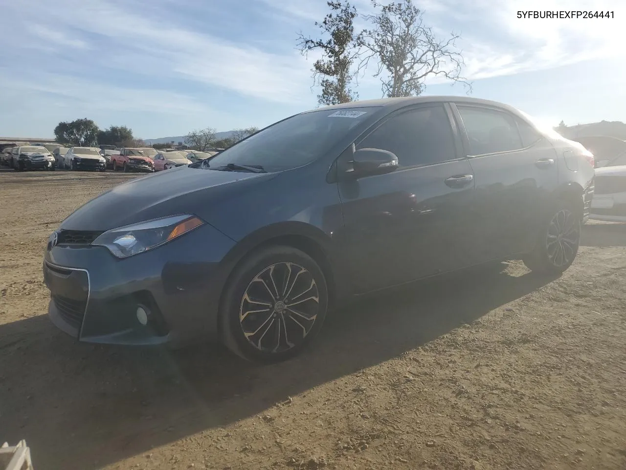 2015 Toyota Corolla L VIN: 5YFBURHEXFP264441 Lot: 76082144