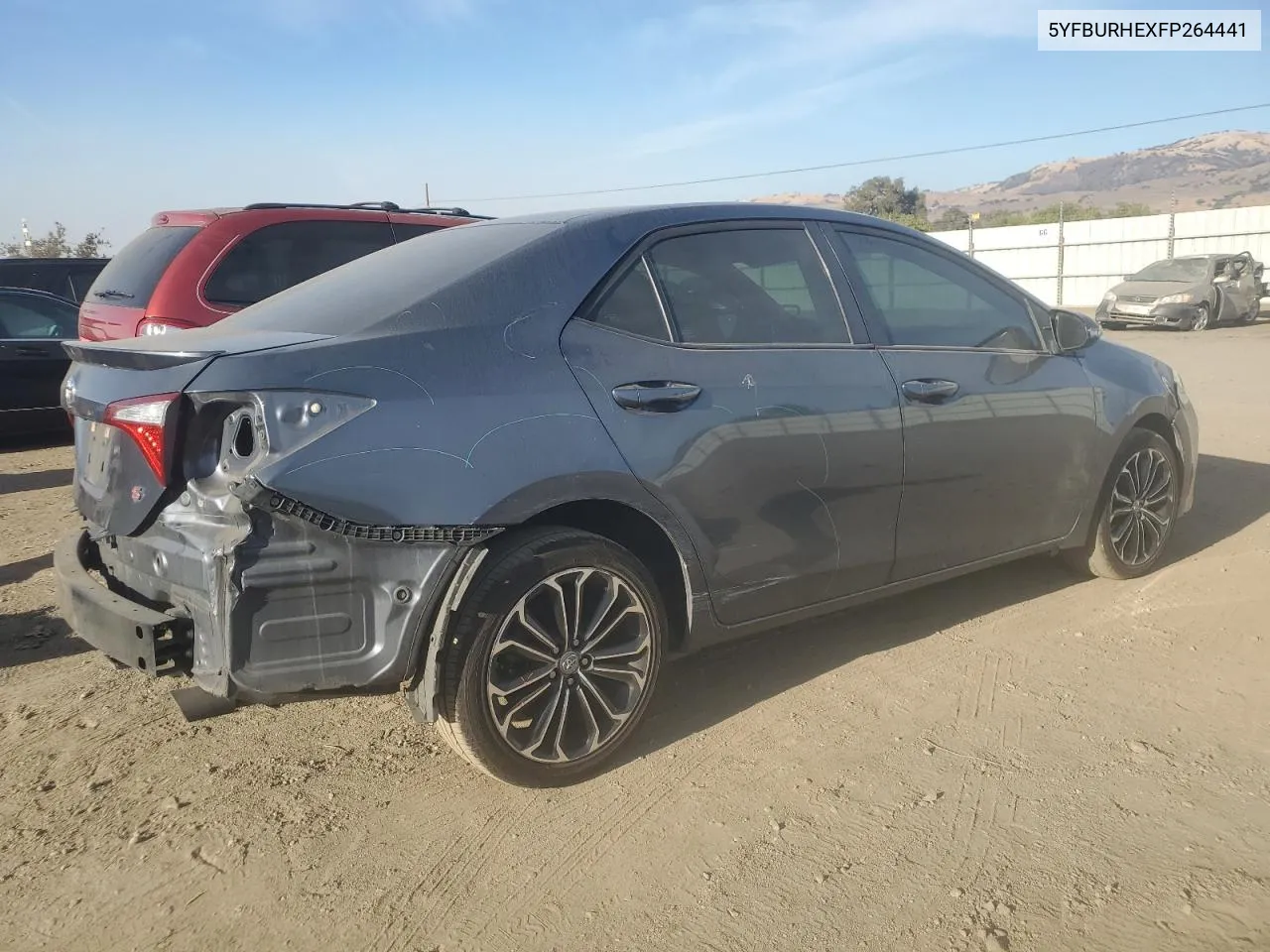 2015 Toyota Corolla L VIN: 5YFBURHEXFP264441 Lot: 76082144