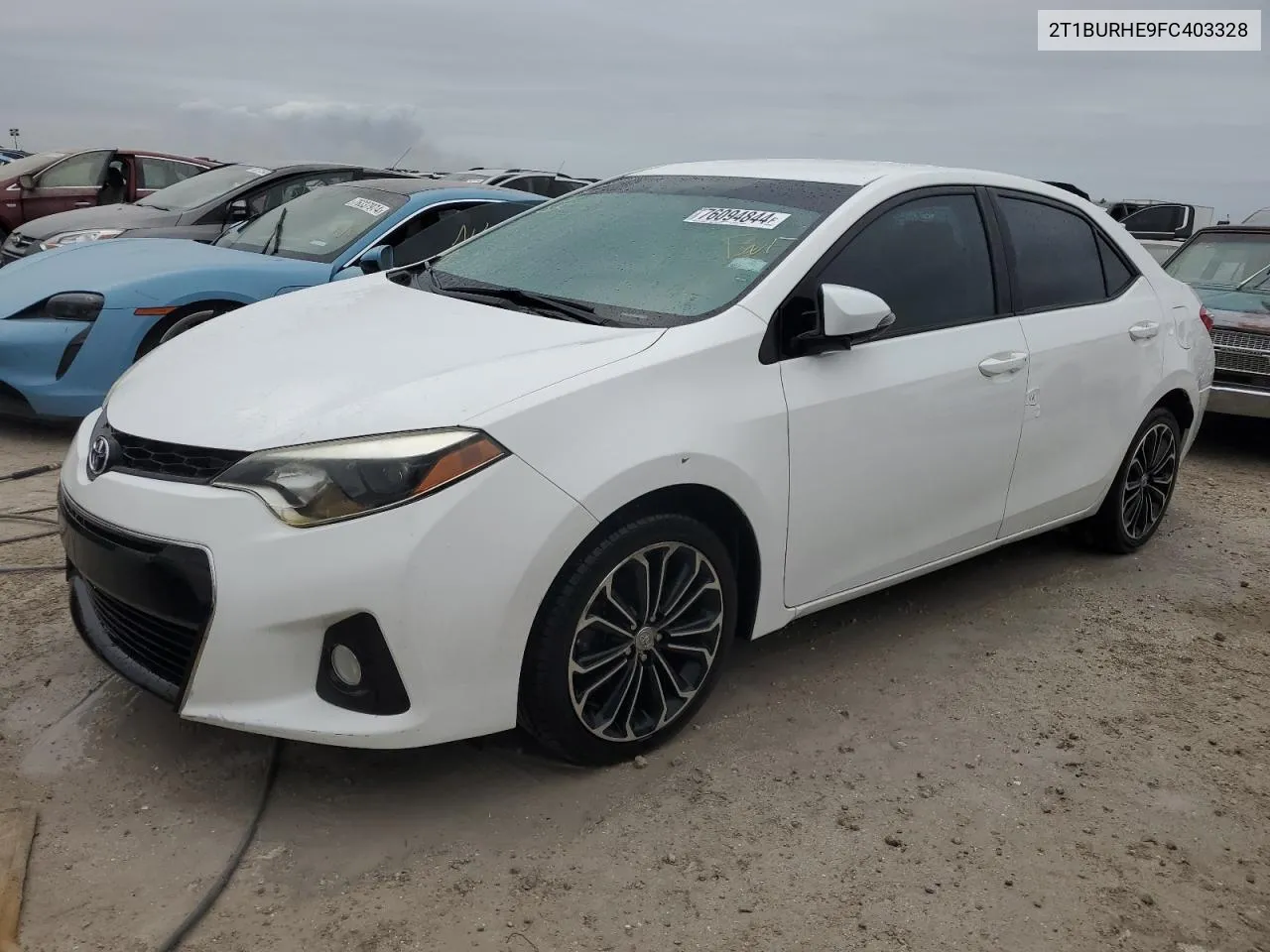 2015 Toyota Corolla L VIN: 2T1BURHE9FC403328 Lot: 76094844